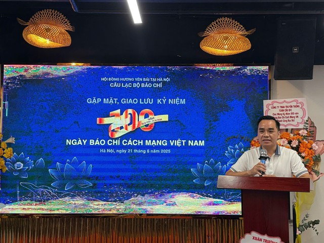 Hội đồng hương Yên Bái tại Hà Nội công bố thành lập Câu lạc bộ Báo chí Yên Bái- Ảnh 7. Hội đồng hương Yên Bái tại Hà Nội công bố thành lập Câu lạc bộ Báo chí Yên Bái- Ảnh 7.