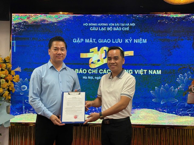 Hội đồng hương Yên Bái tại Hà Nội công bố thành lập Câu lạc bộ Báo chí Yên Bái- Ảnh 6. Hội đồng hương Yên Bái tại Hà Nội công bố thành lập Câu lạc bộ Báo chí Yên Bái- Ảnh 6.