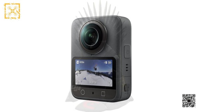 DJI chuẩn bị ra mắt camera 360 độ đầu tiên: Thiết kế nhỏ gọn, hỗ trợ quay 5.7K- Ảnh 1.