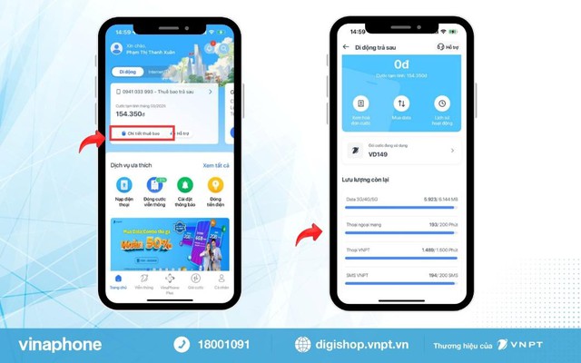 Hướng dẫn 4 cách nhanh nhất kiểm tra gói cước đang sử dụng mạng VinaPhone- Chủ động kiểm soát chi tiêu hiệu quả- Ảnh 5. Hướng dẫn 4 cách nhanh nhất kiểm tra gói cước đang sử dụng mạng VinaPhone- Chủ động kiểm soát chi tiêu hiệu quả- Ảnh 5.