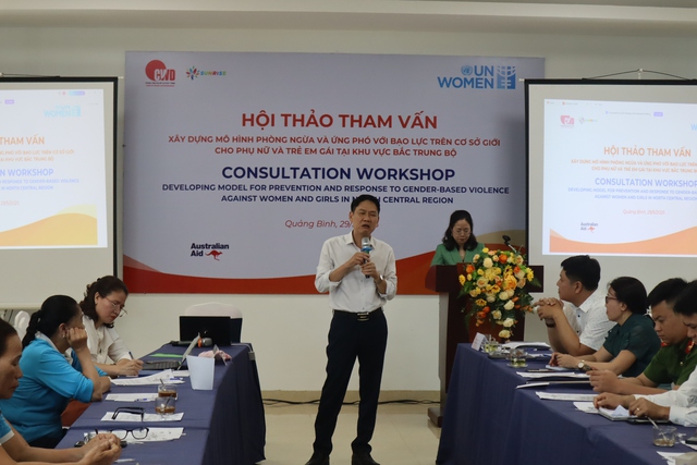 Thúc đẩy mô hình tích hợp hỗ trợ nạn nhân bạo lực giới tại Bắc Trung Bộ- Ảnh 1. Thúc đẩy mô hình tích hợp hỗ trợ nạn nhân bạo lực giới tại Bắc Trung Bộ- Ảnh 1.