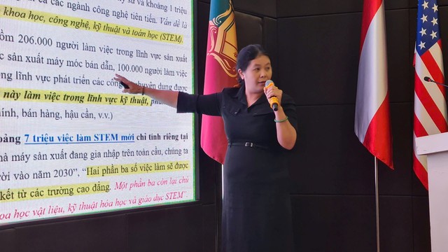 Hội thảo quốc tế “Quản trị nguồn nhân lực chiến lược trong phát triển ngành công nghiệp bán dẫn tại Việt Nam”- Ảnh 13. Hội thảo quốc tế “Quản trị nguồn nhân lực chiến lược trong phát triển ngành công nghiệp bán dẫn tại Việt Nam”- Ảnh 13.