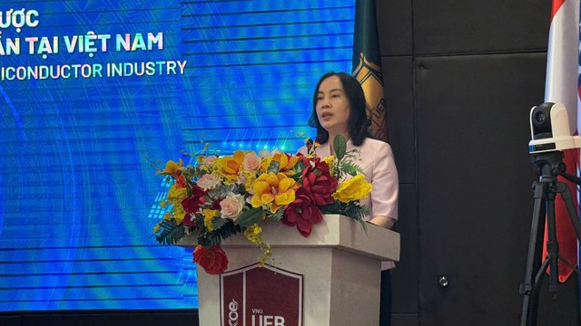 Hội thảo quốc tế “Quản trị nguồn nhân lực chiến lược trong phát triển ngành công nghiệp bán dẫn tại Việt Nam”- Ảnh 3. Hội thảo quốc tế “Quản trị nguồn nhân lực chiến lược trong phát triển ngành công nghiệp bán dẫn tại Việt Nam”- Ảnh 3.