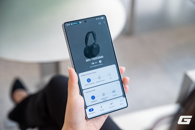 Trải nghiệm nhanh Sony WH-1000XM6: Chống ồn đỉnh, chất âm hay, đeo “sướng” tai nhưng vẫn có điểm cần chú ý- Ảnh 24. Trải nghiệm nhanh Sony WH-1000XM6: Chống ồn đỉnh, chất âm hay, đeo “sướng” tai nhưng vẫn có điểm cần chú ý- Ảnh 24.