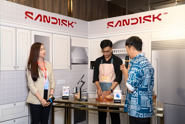 Dàn sản phẩm lưu trữ mới của SanDisk dành cho dân creator chính thức ra mắt tại Việt Nam sau màn chào sân tại CES 2025- Ảnh 2. Dàn sản phẩm lưu trữ mới của SanDisk dành cho dân creator chính thức ra mắt tại Việt Nam sau màn chào sân tại CES 2025- Ảnh 2.