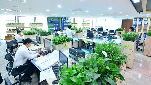 Văn phòng xanh - xu hướng của hiện đại.