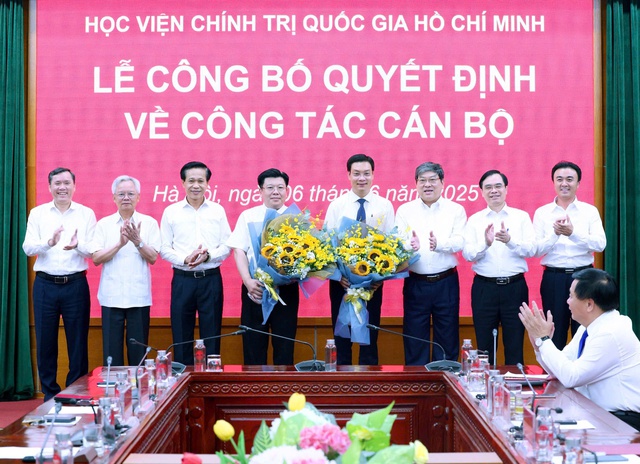 Học viện Chính trị Quốc gia Hồ Chí Minh công bố quyết định về công tác cán bộ- Ảnh 3. Học viện Chính trị Quốc gia Hồ Chí Minh công bố quyết định về công tác cán bộ- Ảnh 3.
