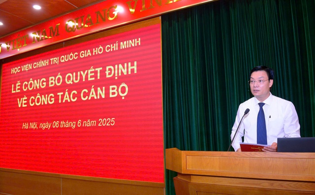 Học viện Chính trị Quốc gia Hồ Chí Minh công bố quyết định về công tác cán bộ- Ảnh 2. Học viện Chính trị Quốc gia Hồ Chí Minh công bố quyết định về công tác cán bộ- Ảnh 2.