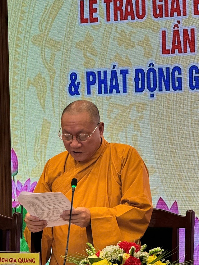 Lễ trao giải Báo chí Phật giáo lần thứ nhất - năm 2024 và Phát động Giải báo chí Phật giáo năm 2025- Ảnh 2. Lễ trao giải Báo chí Phật giáo lần thứ nhất - năm 2024 và Phát động Giải báo chí Phật giáo năm 2025- Ảnh 2.