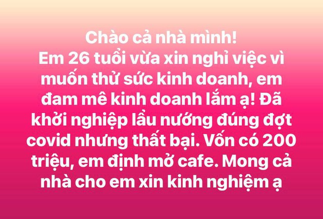 Tiết kiệm được 200 triệu, cô gái 26 tuổi tính làm 1 việc nhưng ai cũng cản: Tiết kiệm được 200 triệu, cô gái 26 tuổi tính làm 1 việc nhưng ai cũng cản:
