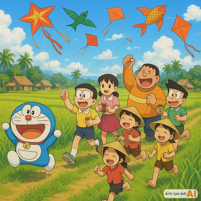 Bắt gặp nhóm bạn Doraemon nghỉ hè ở Việt Nam: Nobita ăn kem chợ cóc, Jaian đá cầu còn Dekisugi đẹp trai làm một việc không ai ngờ đến- Ảnh 6. Bắt gặp nhóm bạn Doraemon nghỉ hè ở Việt Nam: Nobita ăn kem chợ cóc, Jaian đá cầu còn Dekisugi đẹp trai làm một việc không ai ngờ đến- Ảnh 6.