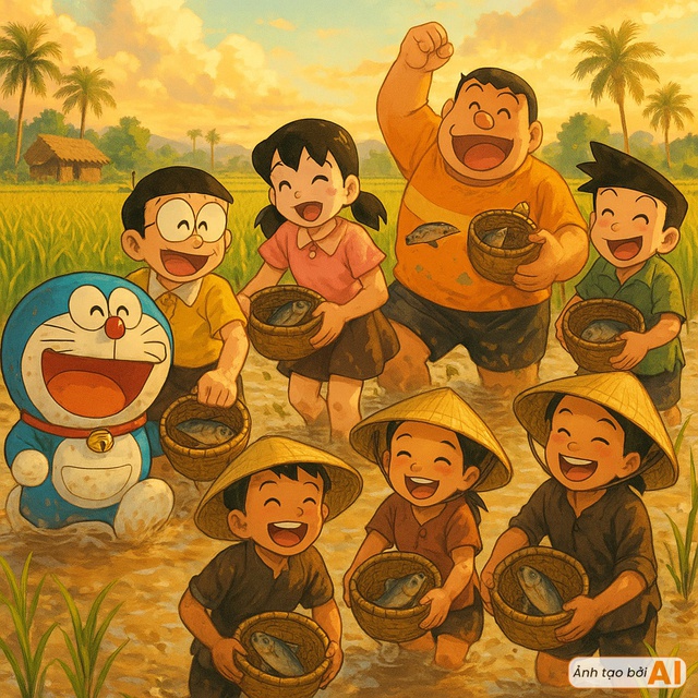 Bắt gặp nhóm bạn Doraemon nghỉ hè ở Việt Nam: Nobita ăn kem chợ cóc, Jaian đá cầu còn Dekisugi đẹp trai làm một việc không ai ngờ đến- Ảnh 7. Bắt gặp nhóm bạn Doraemon nghỉ hè ở Việt Nam: Nobita ăn kem chợ cóc, Jaian đá cầu còn Dekisugi đẹp trai làm một việc không ai ngờ đến- Ảnh 7.