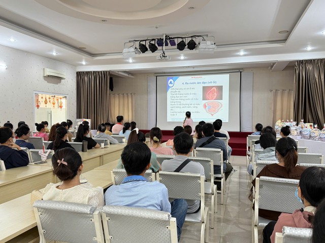 Lớp học tiền sản tại Bệnh viện Phụ sản MêKông: Trang bị kiến thức vững vàng hi88.com đăng nhập mẹ bầu trước hành trình “vượt cạn”

- Ảnh 1.