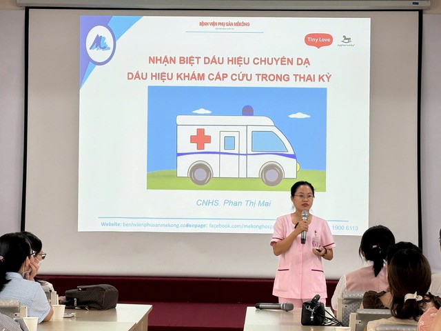 Lớp học tiền sản tại Bệnh viện Phụ sản MêKông: Trang bị kiến thức vững vàng hi88.com đăng nhập mẹ bầu trước hành trình “vượt cạn”

- Ảnh 3.
