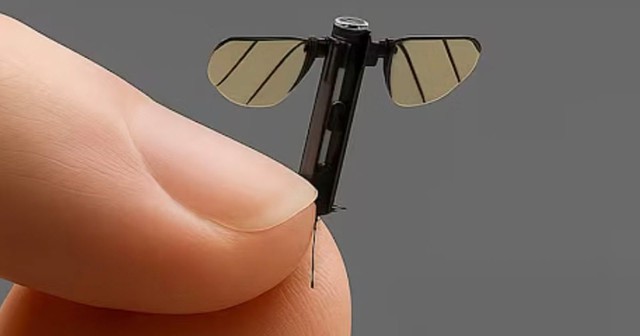 Trung Quốc ra mắt drone siêu nhỏ, kích thước chỉ bằng con muỗi- Ảnh 1.