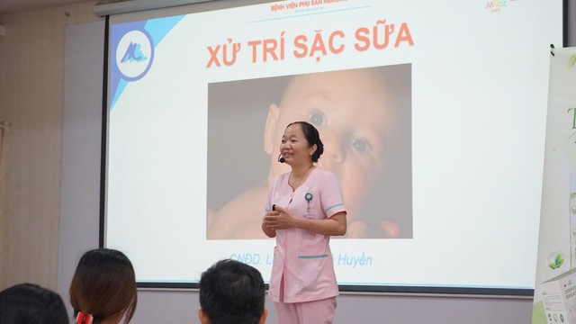 Bệnh viện Phụ sản MêKông RỘN RÀNG VỚI LỚP TIỀN SẢN CHUYÊN ĐỀ “CẤP CỨU SẶC SỮA- Ảnh 2. Bệnh viện Phụ sản MêKông RỘN RÀNG VỚI LỚP TIỀN SẢN CHUYÊN ĐỀ “CẤP CỨU SẶC SỮA- Ảnh 2.