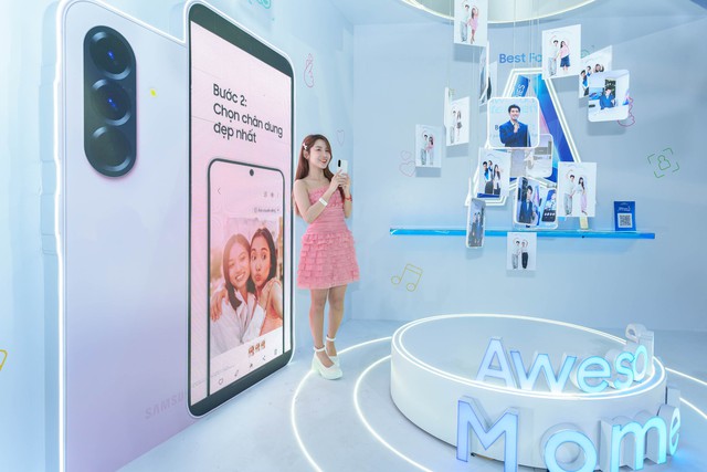 Sài Gòn nhuộm hồng trong sự kiện Meet & Greet cùng HIEUTHUHAI và Galaxy A56 5G- Ảnh 4.