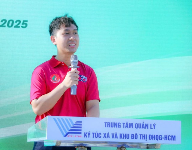 Ra quân các hoạt động hè 2025 vì một khu đô thị đại học xanh- Ảnh 1. Ra quân các hoạt động hè 2025 vì một khu đô thị đại học xanh- Ảnh 1.