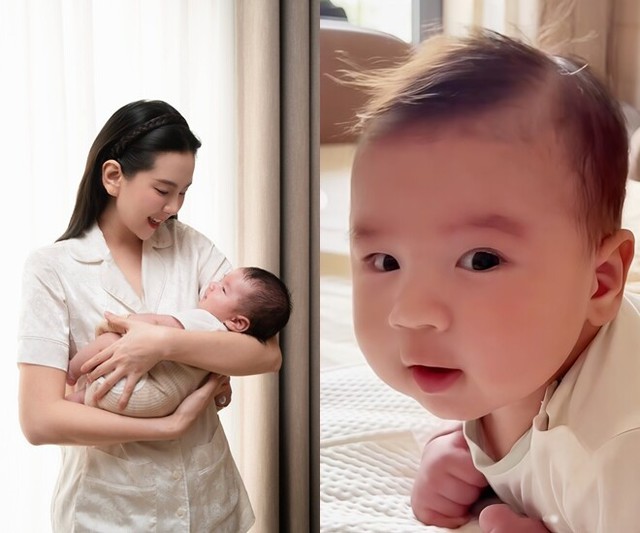 Mới 2,5 tháng nhưng bé Panda đã siêu hóng chuyện, cười khanh khách và tràn đầy năng lượng: Mẹ truc tiep bong da keo nha cai Ngọc có bí quyết cả đấy!- Ảnh 1.