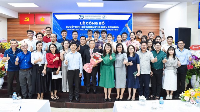 Trường Đại học Khoa học Tự nhiên công bố tân Phó Hiệu trưởng – GS.TS Nguyễn Trung Nhân- Ảnh 5.