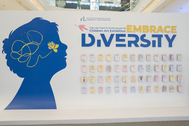 Triển lãm tranh từ trẻ khuyết tật “Embrace Diversity 2025”: Khi sự khác biệt dệt nên thế giới- Ảnh 4.