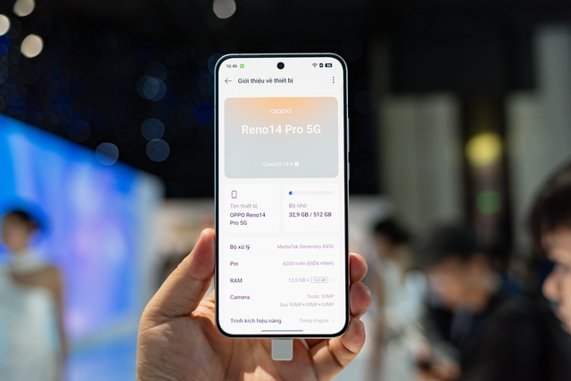 OPPO Reno14 Series ra mắt: Thiết kế "đuôi cá" độc đáo, nhiều tính năng AI ấn tượng, bạn thân của Sơn Tùng M-TP- Ảnh 11.