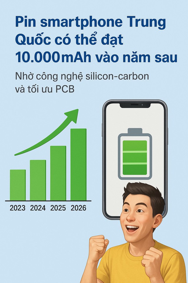 Smartphone Trung Quốc sẽ có viên hi88. com lượng tới 10.000mAh vào năm sau- Ảnh 1.