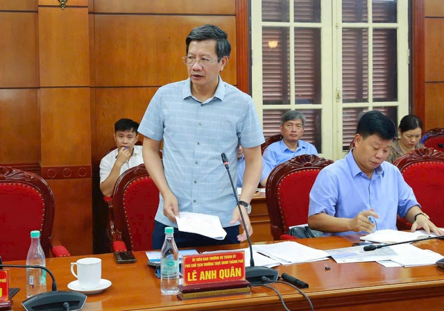 Hải Phòng: Ban Thường vụ Thành ủy nghe báo cáo công tác chuẩn bị tổ chức Kỳ họp ABAC 3- Ảnh 2. Hải Phòng: Ban Thường vụ Thành ủy nghe báo cáo công tác chuẩn bị tổ chức Kỳ họp ABAC 3- Ảnh 2.