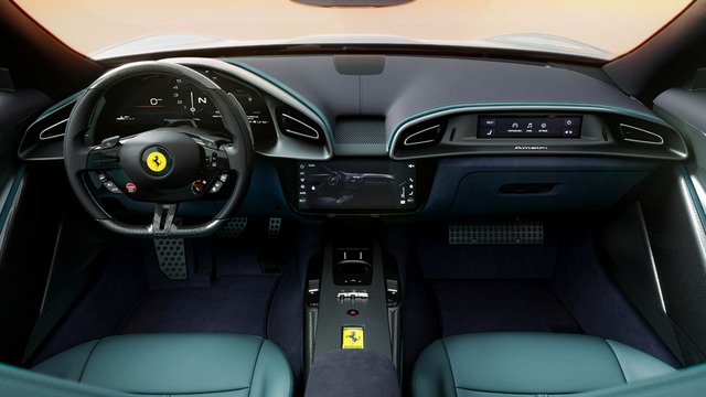Các hãng đua nhau bỏ hết nút bấm vật lý thì Ferrari làm ngược lại trên siêu xe vừa ra mắt- Ảnh 2. Các hãng đua nhau bỏ hết nút bấm vật lý thì Ferrari làm ngược lại trên siêu xe vừa ra mắt- Ảnh 2.