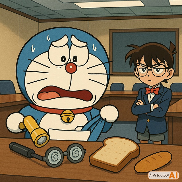 Doraemon mở nhầm cánh cửa thần kỳ, cả nhóm bạn lạc sang thế giới Conan: Kỳ nghỉ hè hỗn loạn nhất từ trước đến nay!- Ảnh 2. Doraemon mở nhầm cánh cửa thần kỳ, cả nhóm bạn lạc sang thế giới Conan: Kỳ nghỉ hè hỗn loạn nhất từ trước đến nay!- Ảnh 2.