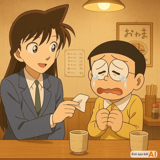 Doraemon mở nhầm cánh cửa thần kỳ, cả nhóm bạn lạc sang thế giới Conan: Kỳ nghỉ hè hỗn loạn nhất từ trước đến nay!- Ảnh 6. Doraemon mở nhầm cánh cửa thần kỳ, cả nhóm bạn lạc sang thế giới Conan: Kỳ nghỉ hè hỗn loạn nhất từ trước đến nay!- Ảnh 6.