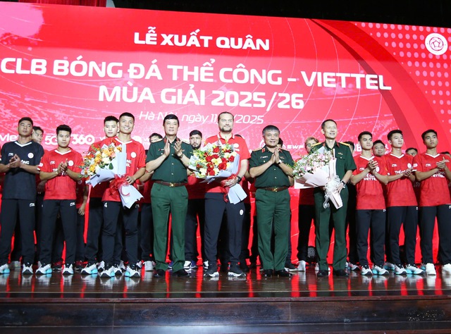 CLB Thể công Viettel đặt mục tiêu vô địch V.League 2025/26- Ảnh 1.