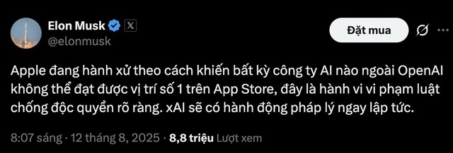 Elon Musk dọa kiện Apple vì "ưu ái" ChatGPT, CEO OpenAI lập tức phản bác- Ảnh 2.