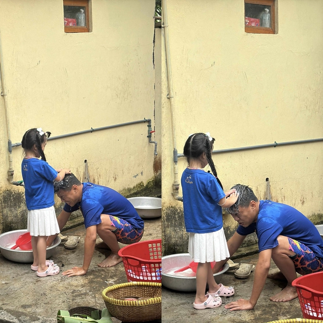 Bố ơi, mình đi đâu thế? tập 13: Con trai Duy Hưng vượt qua sợ hãi, con gái Trung Ruồi đòi 'treo bố lên gốc cây'- Ảnh 13. Bố ơi, mình đi đâu thế? tập 13: Con trai Duy Hưng vượt qua sợ hãi, con gái Trung Ruồi đòi 'treo bố lên gốc cây'- Ảnh 13.