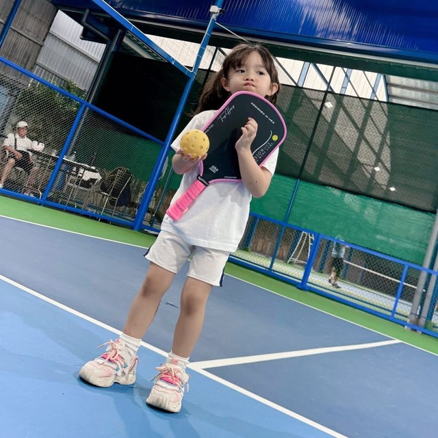 Đây rồi! Winnie - tiểu thư tài phiệt đam mê thể thao cuối cùng cũng gia nhập đường đua pickleball- Ảnh 1.