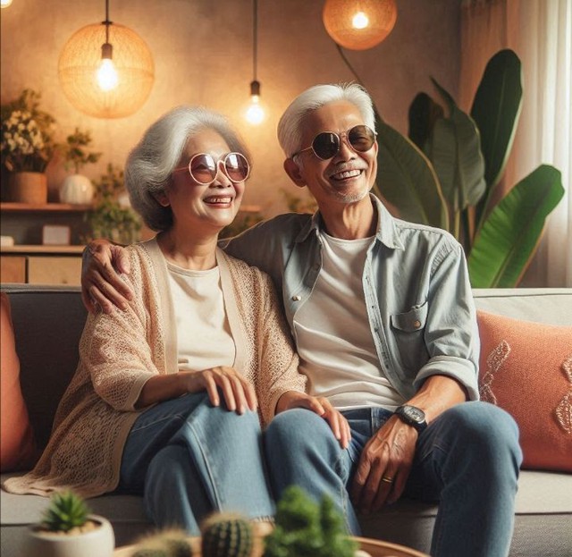 Đặc điểm của một cuộc hôn nhân hạnh phúc ở tuổi trung niên- Ảnh 1.