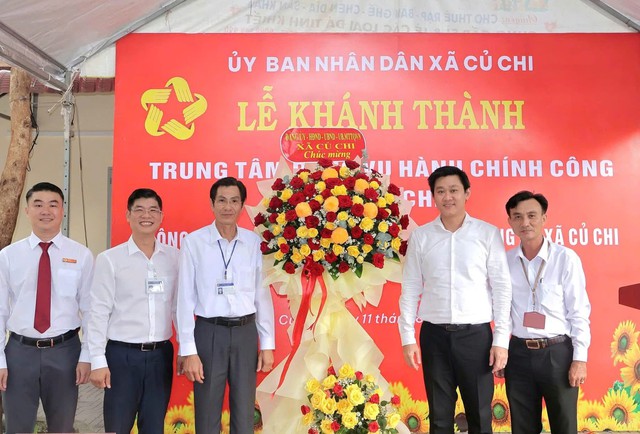 Kh&aacute;nh th&agrave;nh Trung t&acirc;m Phục vụ h&agrave;nh ch&iacute;nh c&ocirc;ng x&atilde; Củ Chi: N&acirc;ng cao chất lượng phục vụ, hướng tới ch&iacute;nh quyền th&acirc;n thiện- Ảnh 1.