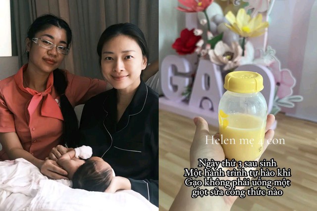Helen Nguyễn - Hot mom 4 con vừa đồng hành cùng Ngô Thanh Vân trong những ngày đầu của hành trình nuôi con bằng sữa mẹ là ai?- Ảnh 8.