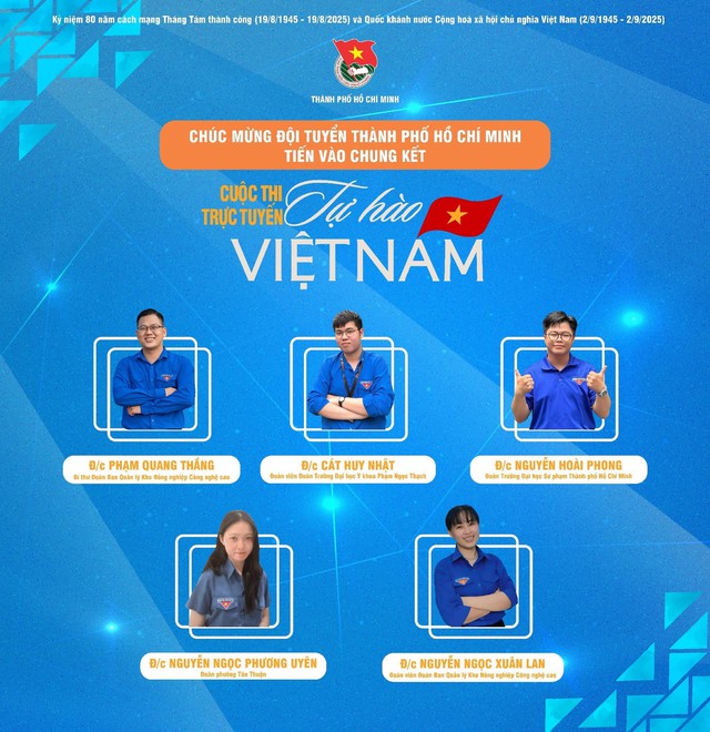 Đội tuyển thành phố Hồ Chí Minh tự tin tiến vào chung kết cuộc thi “Tự hào Việt Nam”- Ảnh 1.