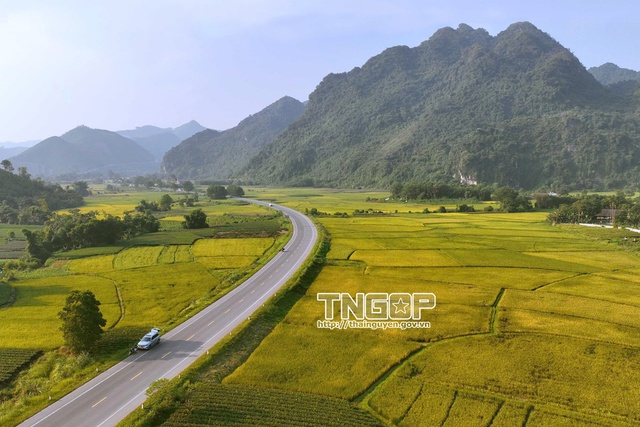 Đường cao tốc Thái Nguyên - Chợ Mới, kết nối trung tâm Thái Nguyên với các xã khu vực phía Bắc của tỉnh