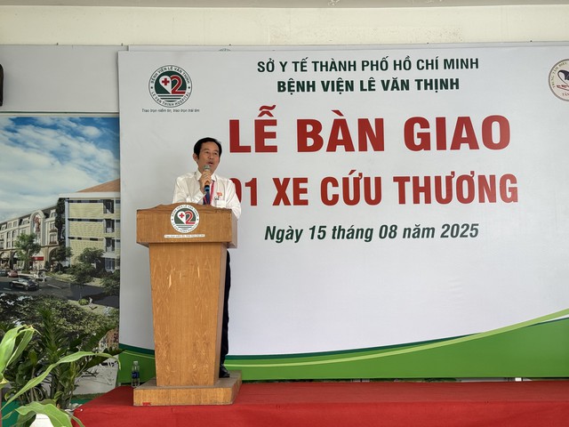 Tiên phong trong hợp tác chăm sóc sức khỏe tâm thần: Bệnh viện Lê Văn Thịnh bàn giao xe cứu thương hỗ trợ Trung tâm Điều dưỡng tâm thần Tân Định- Ảnh 3. Tiên phong trong hợp tác chăm sóc sức khỏe tâm thần: Bệnh viện Lê Văn Thịnh bàn giao xe cứu thương hỗ trợ Trung tâm Điều dưỡng tâm thần Tân Định- Ảnh 3.