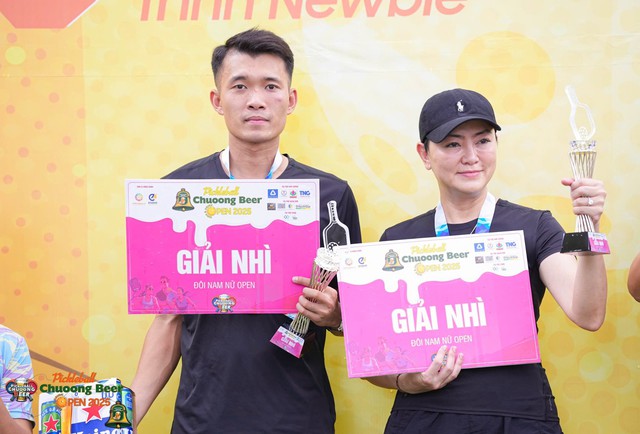 Bất ngờ không? Cô Văn Thuỳ Dương cũng truc tiep bong da hom nay nhập "khối pickleball", đã vậy còn thắng giải luôn!- Ảnh 4.