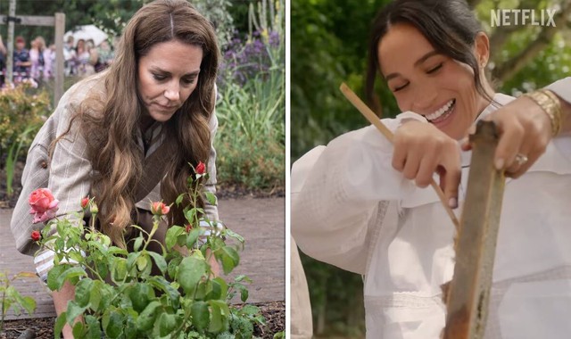 Vương phi Kate và Meghan Markle cùng tung clip, nhưng sự đối lập khiến dư luận bùng nổ- Ảnh 1. Vương phi Kate và Meghan Markle cùng tung clip, nhưng sự đối lập khiến dư luận bùng nổ- Ảnh 1.