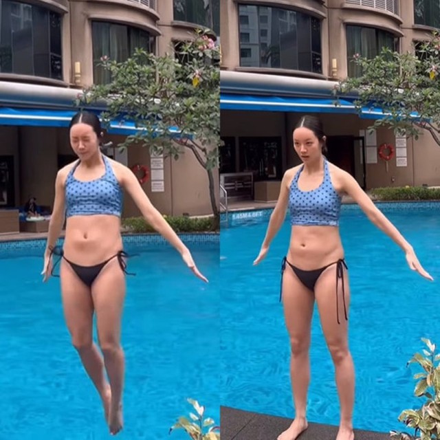Hyeri diện bikini lộ v&ograve;ng 2 xồ xề, h&oacute;a ra trước giờ l&agrave; "th&aacute;nh sống ảo", photoshop th&agrave;nh thần?- Ảnh 1.