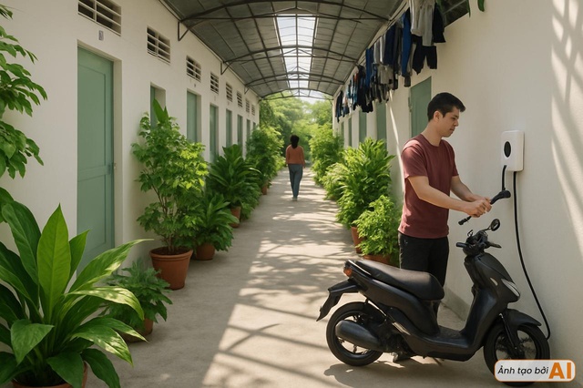 Phòng trọ sinh viên “biến hình”: Không gian nhỏ làm thế nào vẫn dư dả sống xanh?- Ảnh 6.