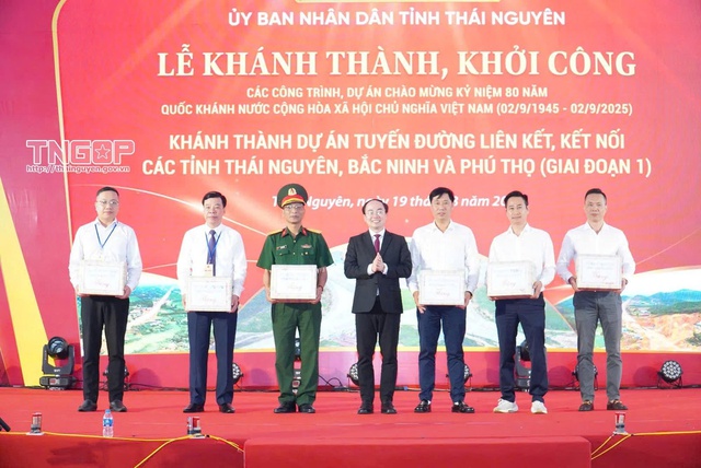 Thái Nguyên: Đồng loạt khởi công, khánh thành 6 công trình, dự án chào mừng 80 năm ngày Quốc - Ảnh 6. Thái Nguyên: Đồng loạt khởi công, khánh thành 6 công trình, dự án chào mừng 80 năm ngày Quốc - Ảnh 6.