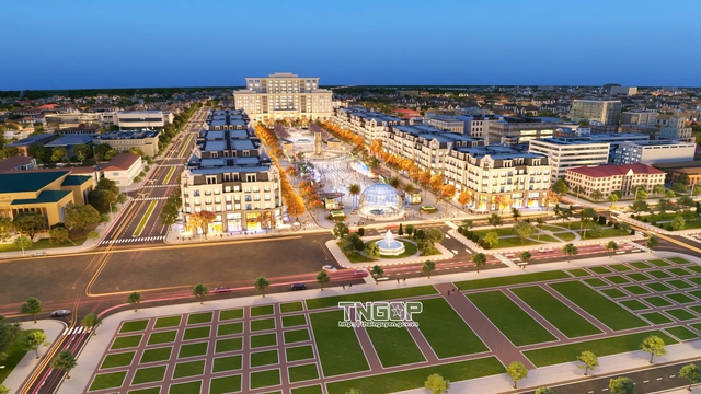 Phối cảnh tổng thể Dự án khu đô thị mới, phố đi bộ trung tâm phường Phan Đình Phùng. Phối cảnh tổng thể Dự án khu đô thị mới, phố đi bộ trung tâm phường Phan Đình Phùng.