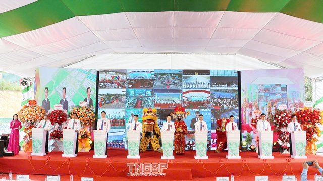 Thái Nguyên: Đồng loạt khởi công, khánh thành 6 công trình, dự án chào mừng 80 năm ngày Quốc - Ảnh 17. Thái Nguyên: Đồng loạt khởi công, khánh thành 6 công trình, dự án chào mừng 80 năm ngày Quốc - Ảnh 17.