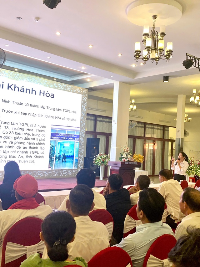 Tập huấn nâng cao năng lực, kiến thức về trợ giúp pháp lý tại tỉnh Khánh Hòa- Ảnh 3.