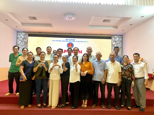 Tập huấn nâng cao năng lực, kiến thức về trợ giúp pháp lý tại tỉnh Khánh Hòa- Ảnh 7.